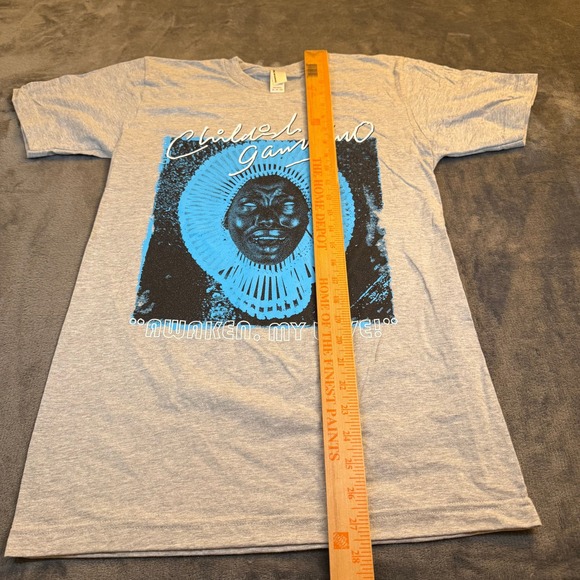 Childish Gambino Awaken My Love T Shirt Gray Short Sleeve Graphic Tee Mens Small - Picture 8 of 9